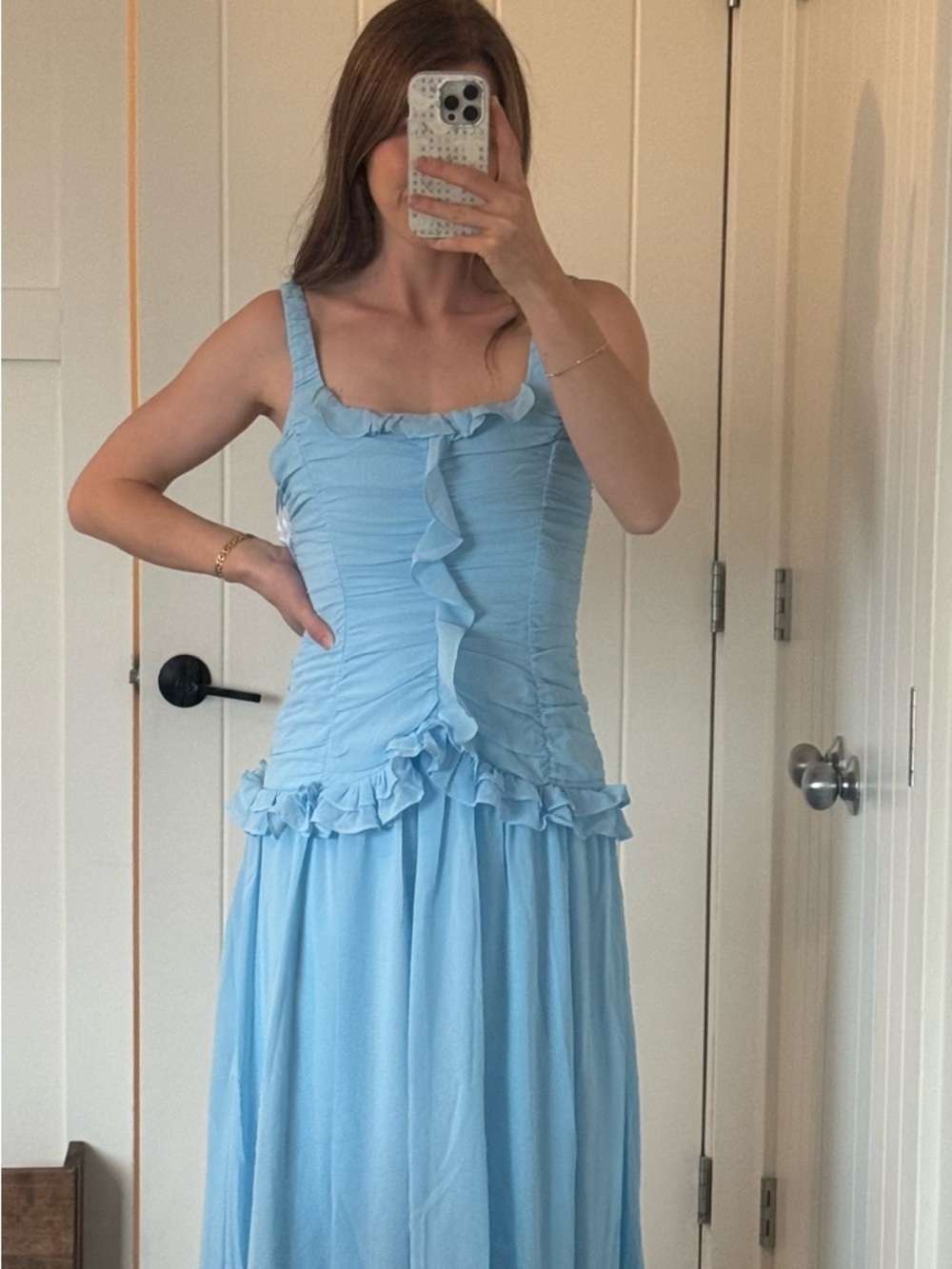 Blue Fortunate One Dress